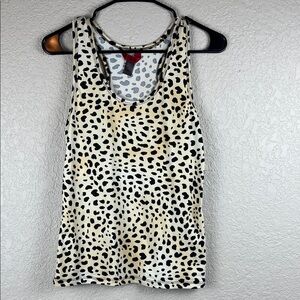 Hot Kiss Y2K 90’s Leopard Print Tank Top Large